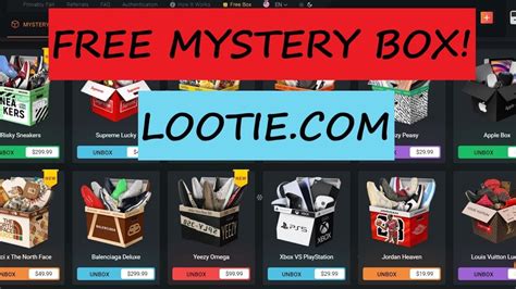 all lootie free box codes.